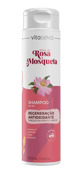 SHAMPOO ROSA MOSQUETA ROMANHOLI 300ML