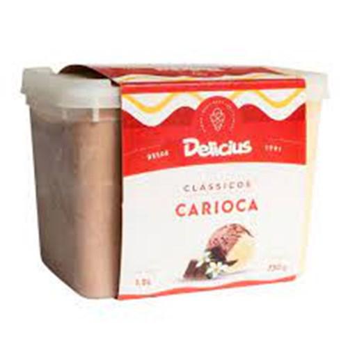 SORVETE DELICIUS CLASSICO CARIOCA  1,5L