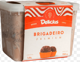 SORVETE DELICIUS PREMIUM BRIGADEIRO 1,5LTS FD C/4