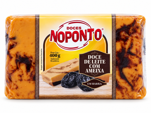 TABLETE DOCE DE LEITE C  AMEIXA NOPONTO 400GR