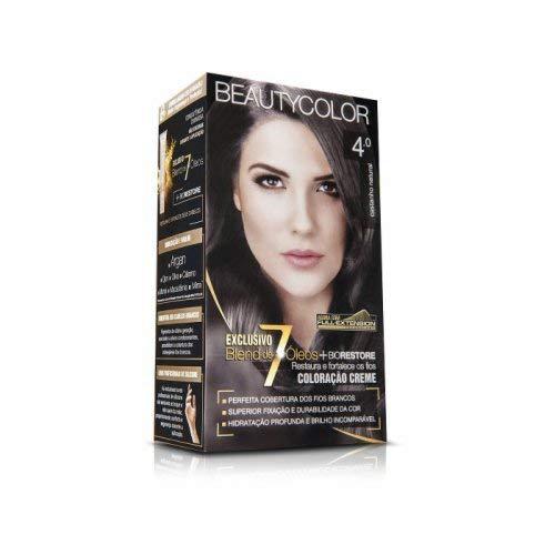 TINTA CR BEAUTY COLOR 4.0 CASTANHO NATURAL 142GR