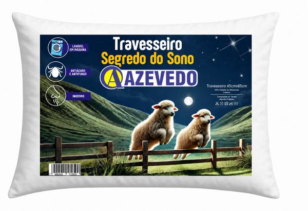 TRAVESSEIRO SEGREDO DO SONO