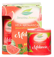 VELA PERFUMADA 60G MELANCIA