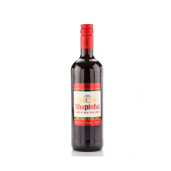 VINHO CHAPINHA SUAVE TINTO 750ML UN