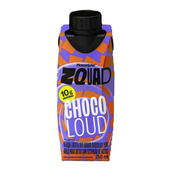 ZQUAD PIRACANJUBA 10G CHOC AVELA 250ML