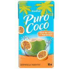 AGUA DE COCO PURO COCO MARACUJA MAGUARY 180ML