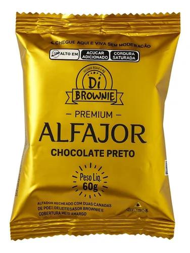 ALFAJOR  CHOCOLATE PRETO DI BROWNIE 60G