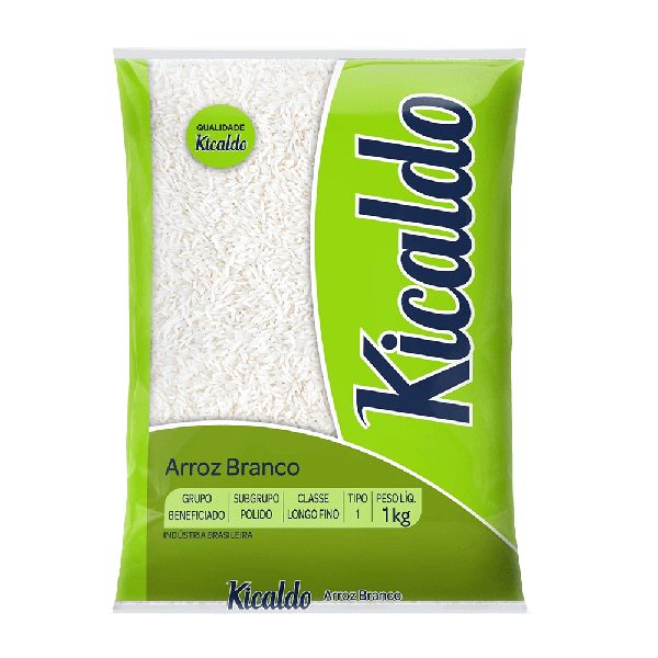 ARROZ BRANCO KICALDO 1KG