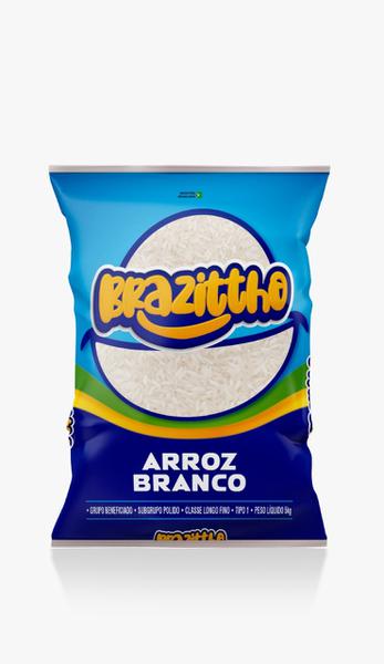 ARROZ BRANCO TIPO 1 BRAZITTHO 5KG