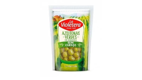 AZEITONA VERDE LA VIOLERA S/C 80G