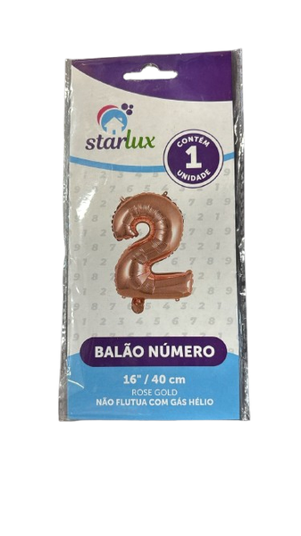 BALAO METALIZADO STARLUX FEST N 2