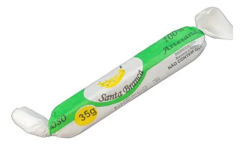 BANANINHA  CRISTAL SANTA BRANCA 35G