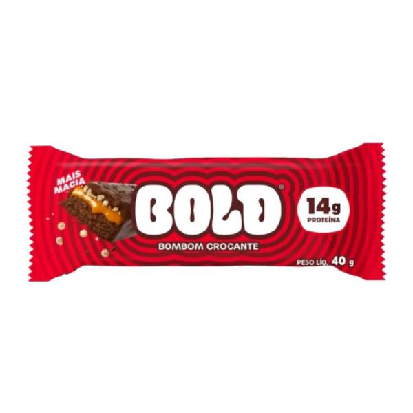 BARRA PROTEIN BOLD BOMBOM CROCANTE 40G