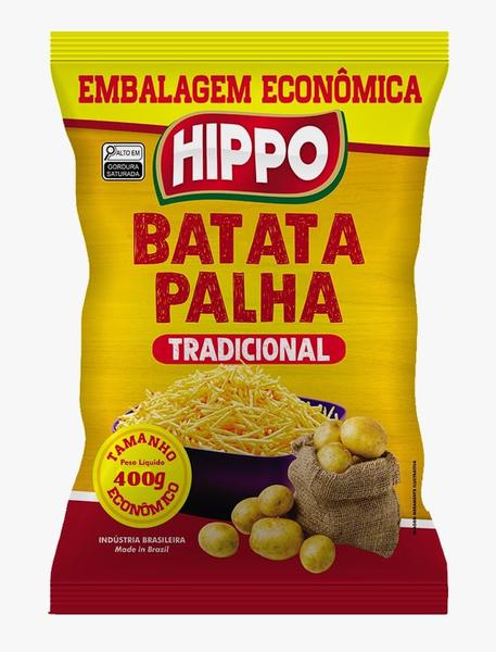 BATATA PALHA TRADICIONAL HIPPO 400G