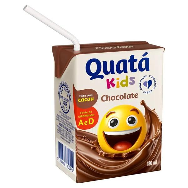 BEBIDA LACTEA  UHT CHOCOLATE QUATA 180ML