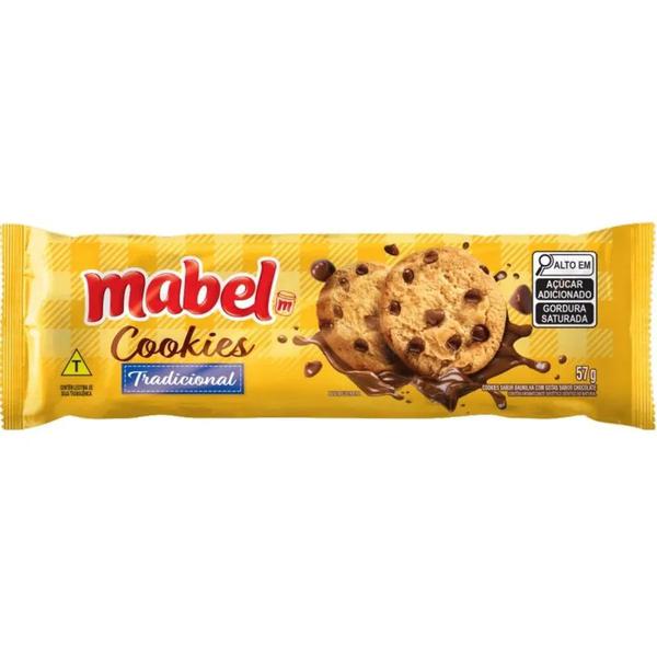 BISC COOKIES MABEL CHOC GOTAS CHOCOLATE 57G