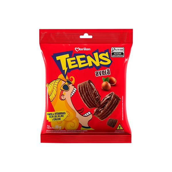 BISC MARILAN TEENS SNACK AVELA 80G