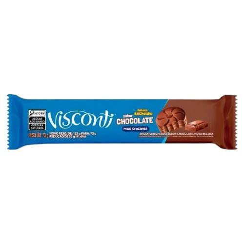 BISC RECHEADO CHOCOLATE VISCONTI 73GR