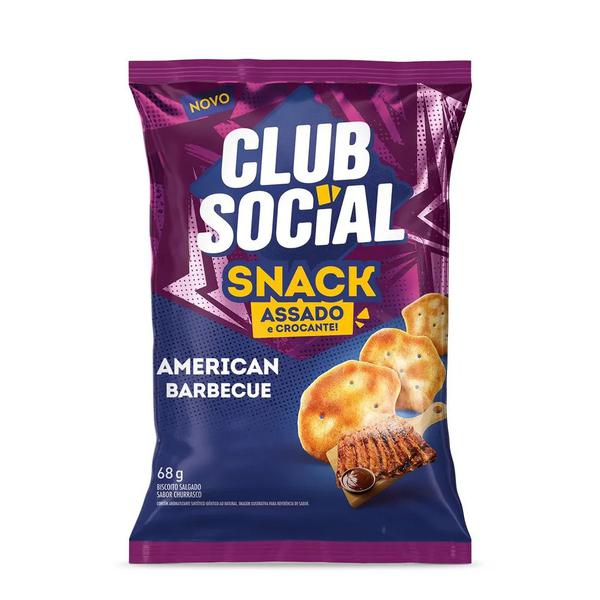 BISC SNACK CLUB SOC BARBECUE SCARL 68G
