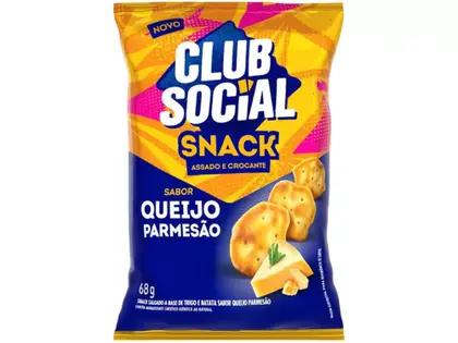 BISC SNACK CLUB SOC PARMESAO SCARL 68G