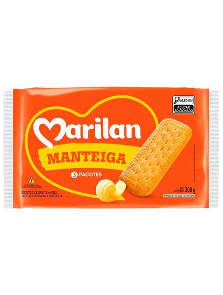 BISCOITO MANTEIGA MARILAN 300GR