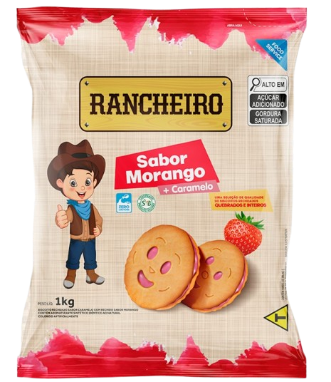 RECHEADO RANCHEIRO MORAN+CARAMELO 1KG