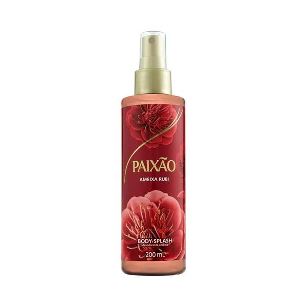 BODY SPLASH AMEIXA RUBI PAIXAO 200ML