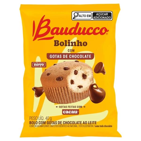 BOLINHO GOTAS CHOCOLATE BAUDUCCO 40G