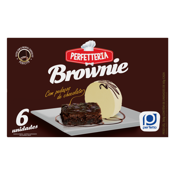 BROWNIE CHOCOLATE PERFETTERIA 360G