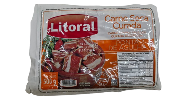 CARNE SECA PONTA DE AGULHA LITORAL PCT 500G