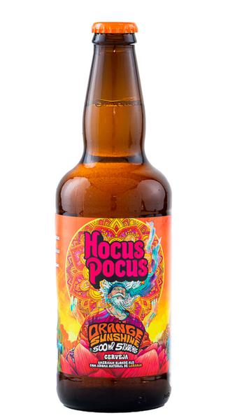 CERVEJA  HOCUS POCUS ORANGE SUNSHINE GF 500ML