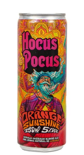 CERVEJA  HOCUS POCUS ORANGE SUNSHINE LT 350ML