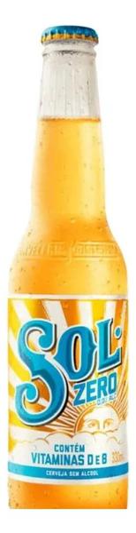 CERVEJA PREMIUM SOL LONG NECK ZERO 330ML