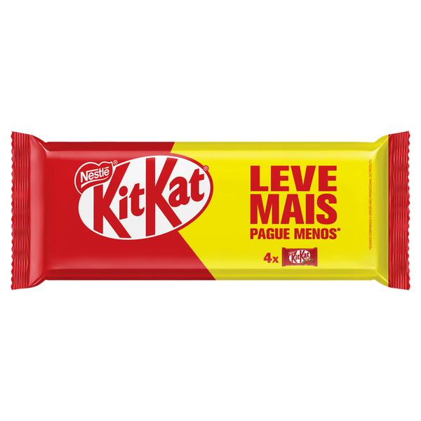 CHOCOLATE NESTLE KIT KAT LEVE MAIS PAGUE MENO 166G