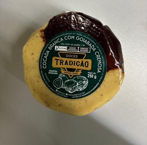 COCADA COM GOIABADA CREMOSA DOCES TRADICAO 250GR