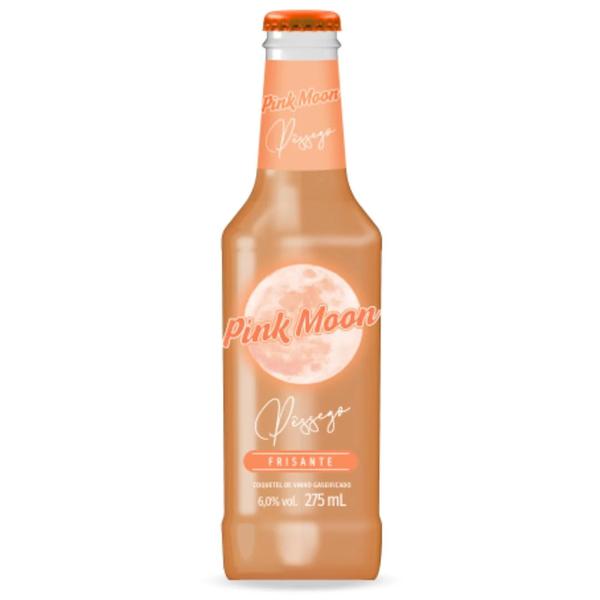 COQUETEL PINKMOON FRISANTE PESSEGO 275ML