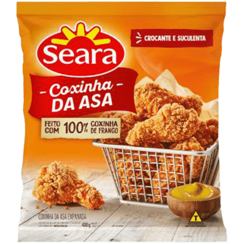 COXINHA DA ASA EMPANADAS TRADICIONAL SEARA 900G