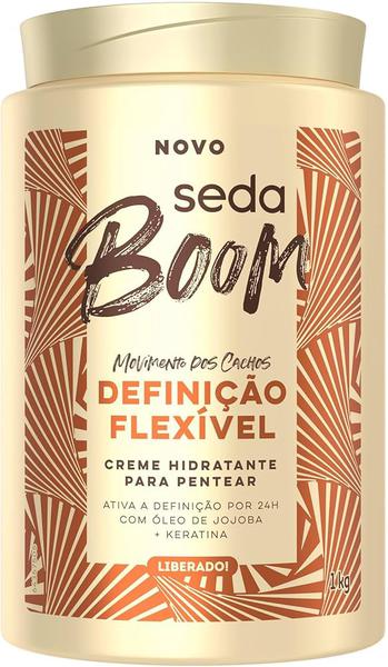 CREME DE PENTEAR SEDA BOOM DEFINIÇÃO FLEXIVEL 1KG