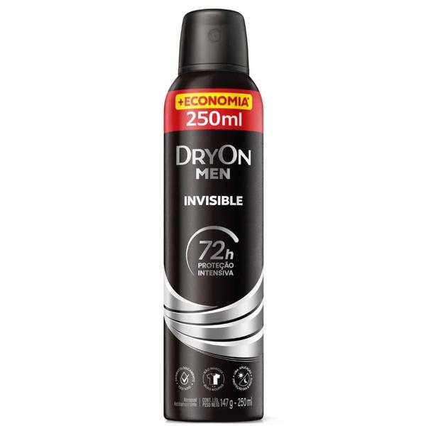 DES AERO DRYON MEN INVISIBLE PI72H 250ML