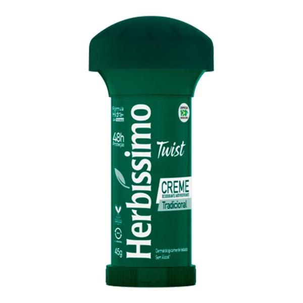 DESOD CREME HERBISSIMO TWIST TRAD 45G
