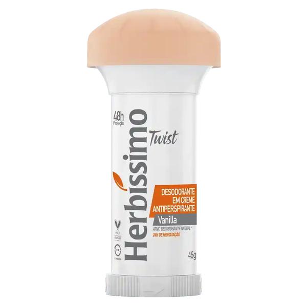 DESOD CREME HERBISSIMO TWIST VANILLA 45G