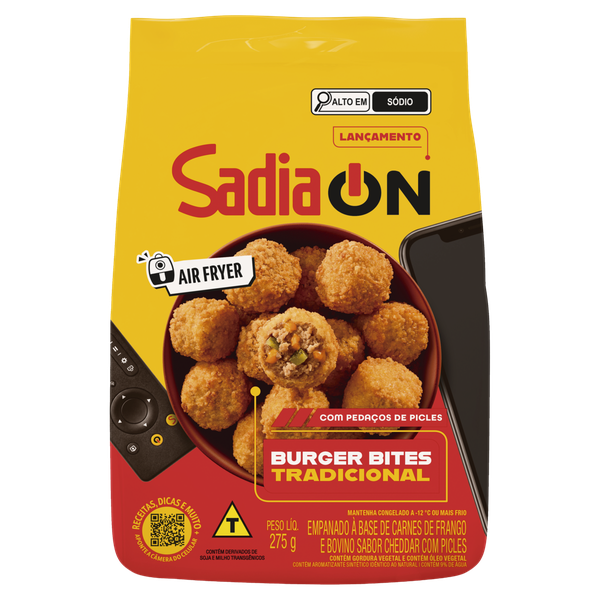 EMP MISTO BURGER BITES TRAD CONG SADIA ON 275G