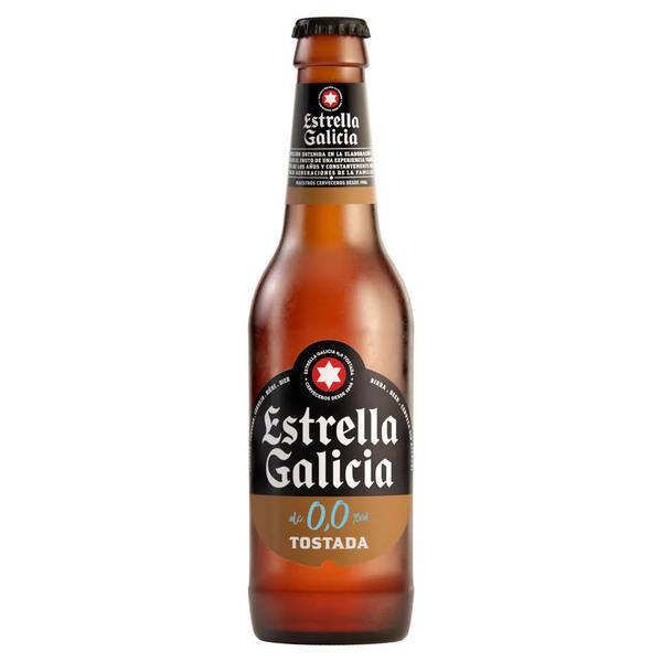 ESTRELLA GALICIA 0,0 TOSTADA LN 330ML