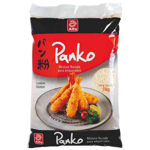 FARINHA FLOCADA PANKO ALFA 1 KG