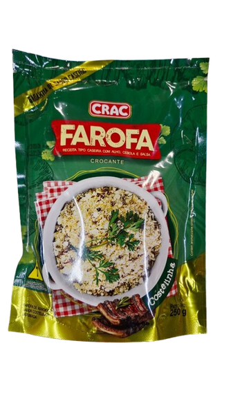 FAROFA PRONTA COSTELINHA CRAC 250G