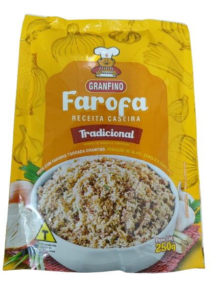 FAROFA PRONTA TRADICIONAL CRAC 250G