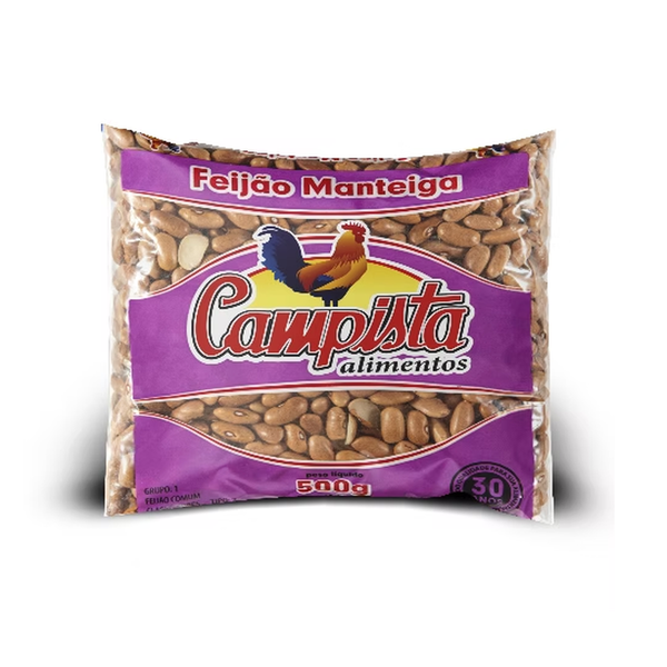 FEIJAO CAMPISTA MANTEIGA 500G
