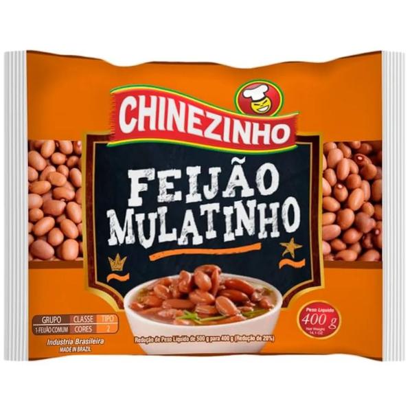 FEIJAO CHINEZINHO MULATINHO 400G         