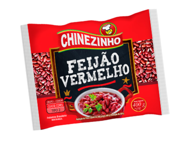 FEIJAO CHINEZINHO VERMELHO 400G         