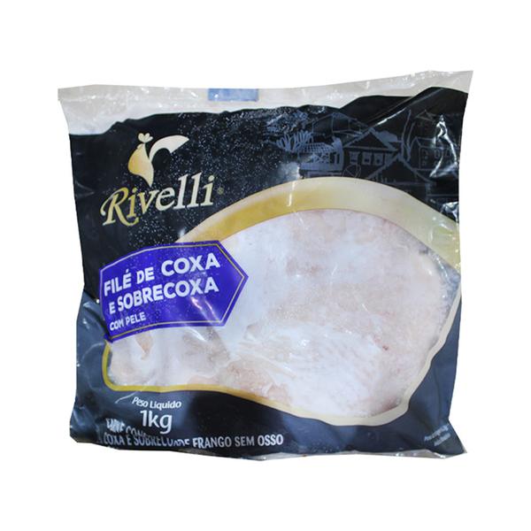FILE DE COXA E SOBRECOXA COM PELE RIVELLI 1KG